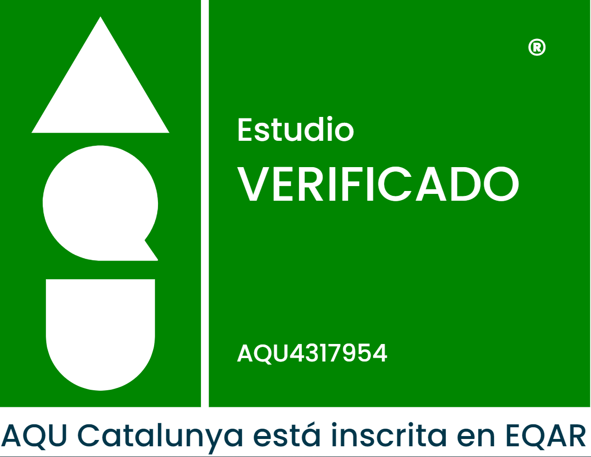 Acreditado por la Agencia para la Calidad del Sistema Universitario de Catalunya