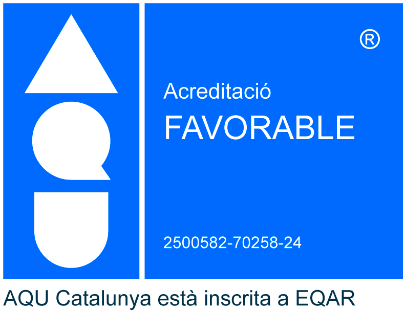 Acreditat per l'Agència per a la Qualitat del Sistema Universitari de Catalunya