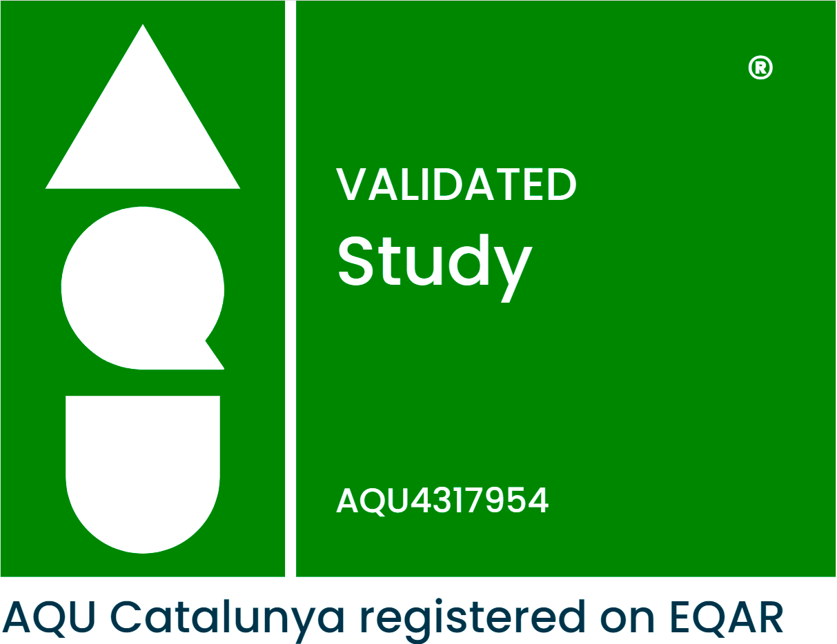 Accredited by the Catalan University Quality Assurance Agency